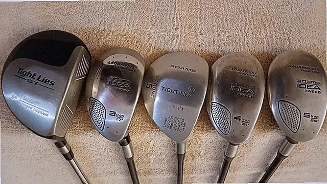 TZ GOLF - Adams TL ST 9*, 19* 5 Wood, Idea 17* 3I, 21* 4I, 25* 5I, I-Woods SET