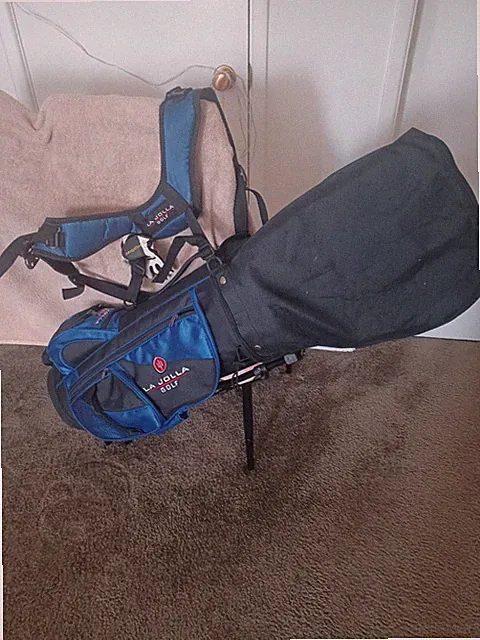 TZ GOLF - La Jolla Golf Youth Jr 4 Club Set Approx. 48" Tall RH w/Stand Bag