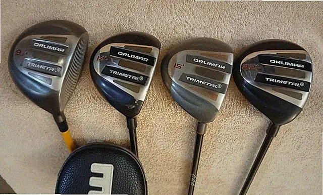 TZ GOLF - Orlimar TriMetal 9.5* MINI Driver, 14*, 15*, 22* Woods SET Reg. RH