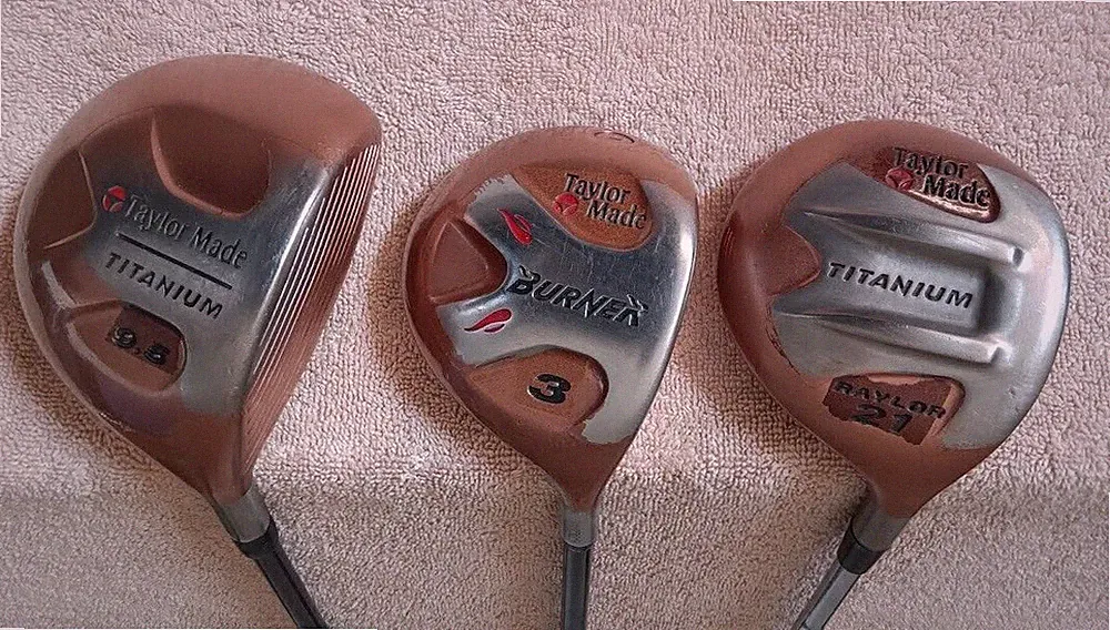 TaylorMade Burner Bubble Ti Driver & Woods Set