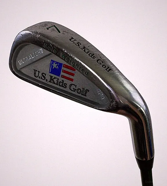 U.S. Kids Golf 7 Iron Ultralight Kid Power Kids Flex -KP3 RH Golf Club - Green