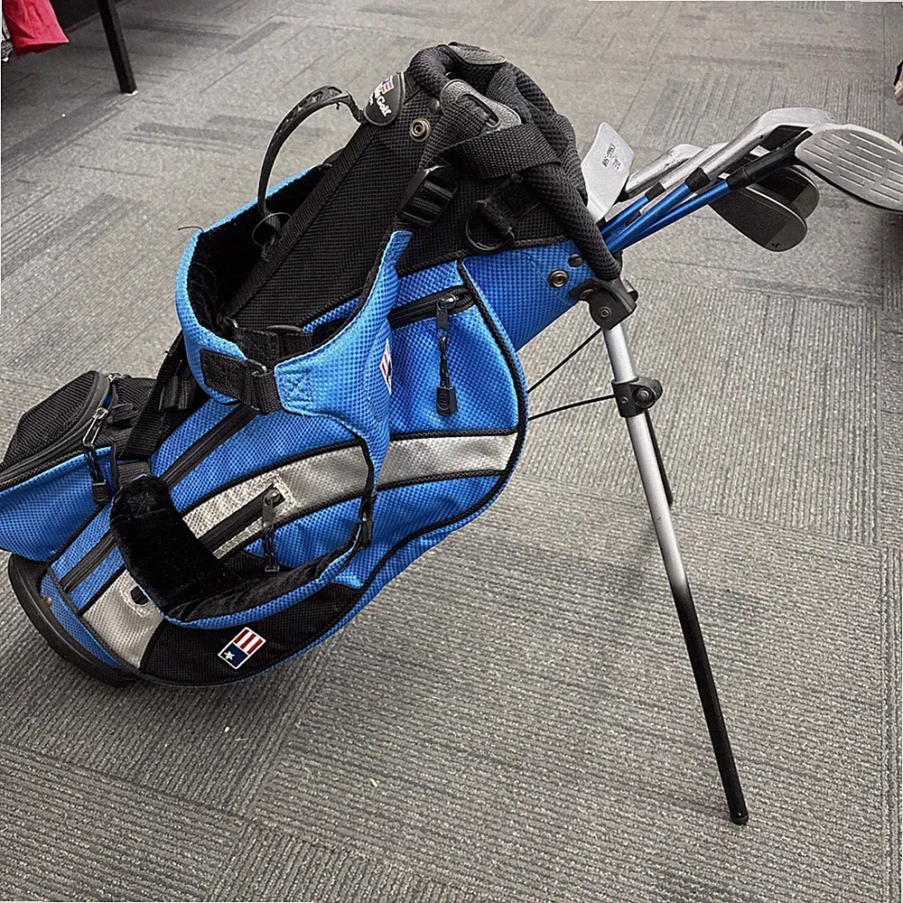 U.S Kids Golf Bag USKG UL-24 45 Inch RH Set #3 FD Iron #6 #8 PW Putter