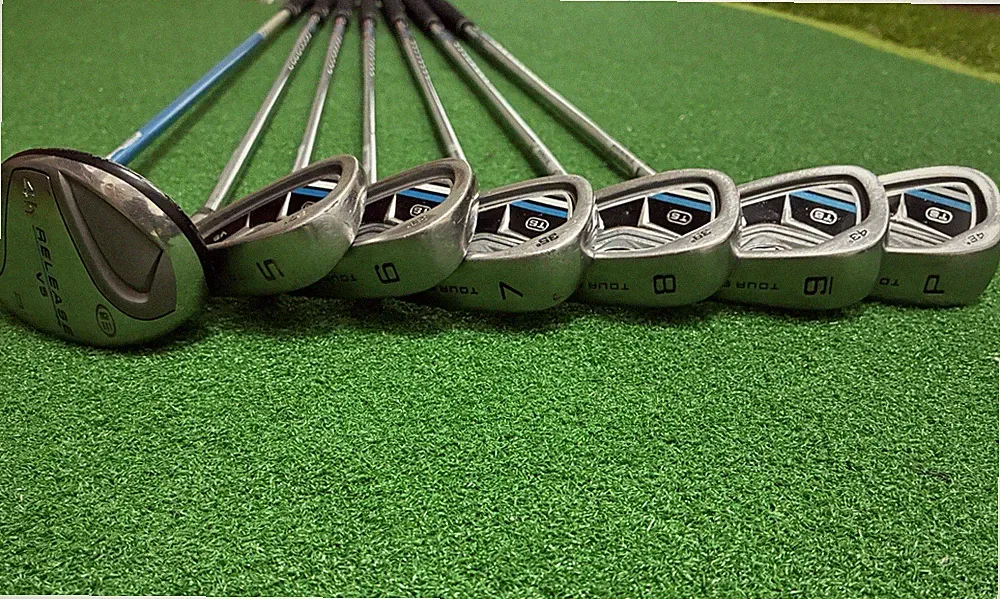 U.S Kids Golf TS Tour Series V5 60 Youth Golf Set #4 Hybrid Iron 5-PW New Grips