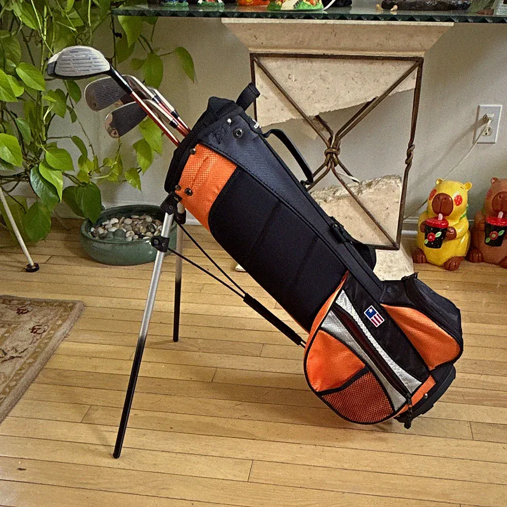 U.S. Kids Golf Ultralight Junior Golf Set 4 Clubs left Hand Stand Bag 51-35
