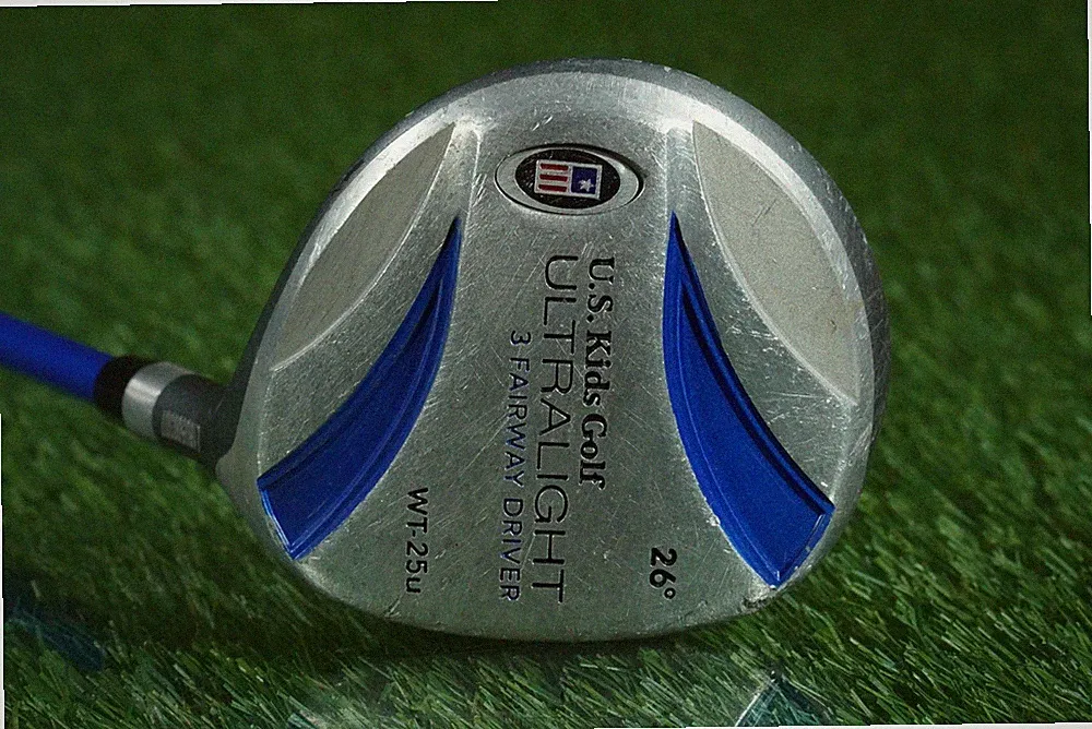 U.S. KIDS GOLF ULTRALIGHT WT-25U 3 FAIRWAY DRIVER 30" RH 26° FOR KIDS 45" - 48"