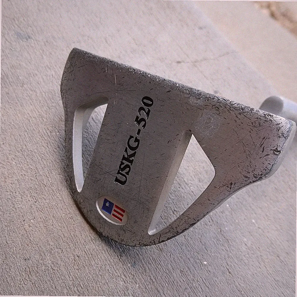 U.S Kids USKG-520 Mallet Golf Putter UL 48 25.5” for Juniors 46-49" Tall Height