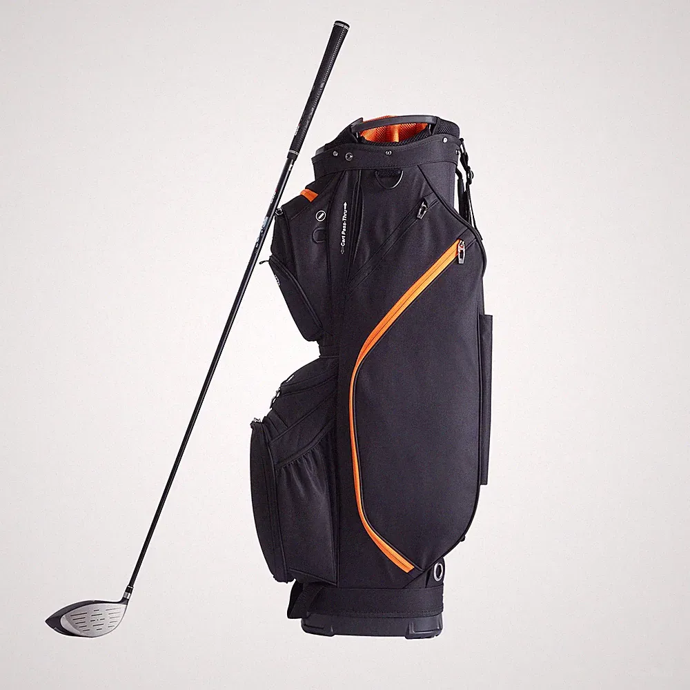 Uimoso 36” Golf Cart Bag with 14 Way Organizer Divider Top 13 Pockets Black