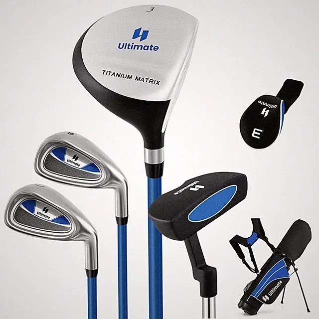 Ultimate 31" Junior Golf Club Set 5 Clubs Blue