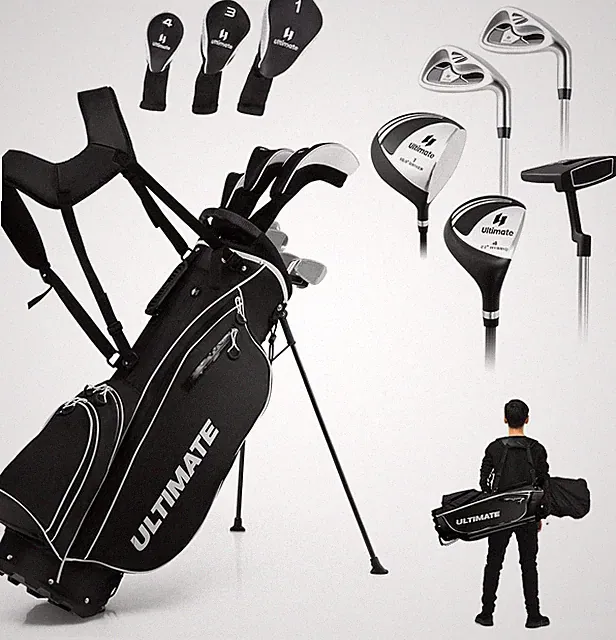 ULTIMATE Men'S Complete Golf Club Set – Right-Handed, 9/11-Piece Full Set Includ