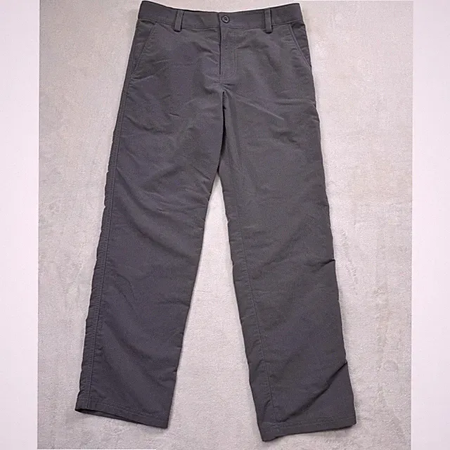 Under Armour Kids Match Play Golf Pants Gray Loose Fit Size YLG Large