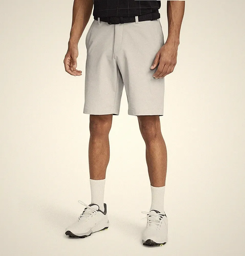 Under Armour mens Tech Golf Shorts Size 34 Color Halo Gray