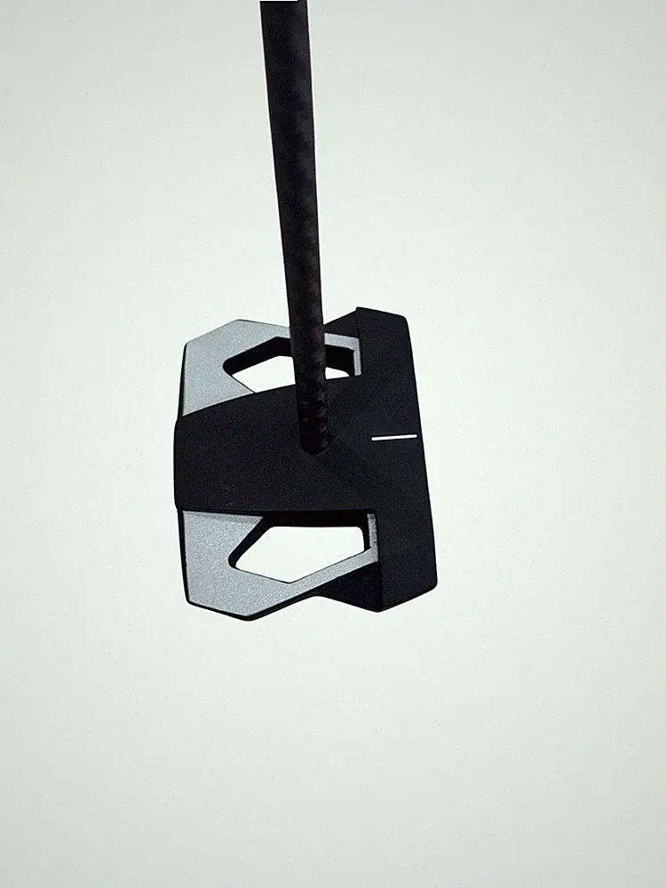 unTAMED Golf Center Shafted 0 Torque Putter with stability shaft and head cover