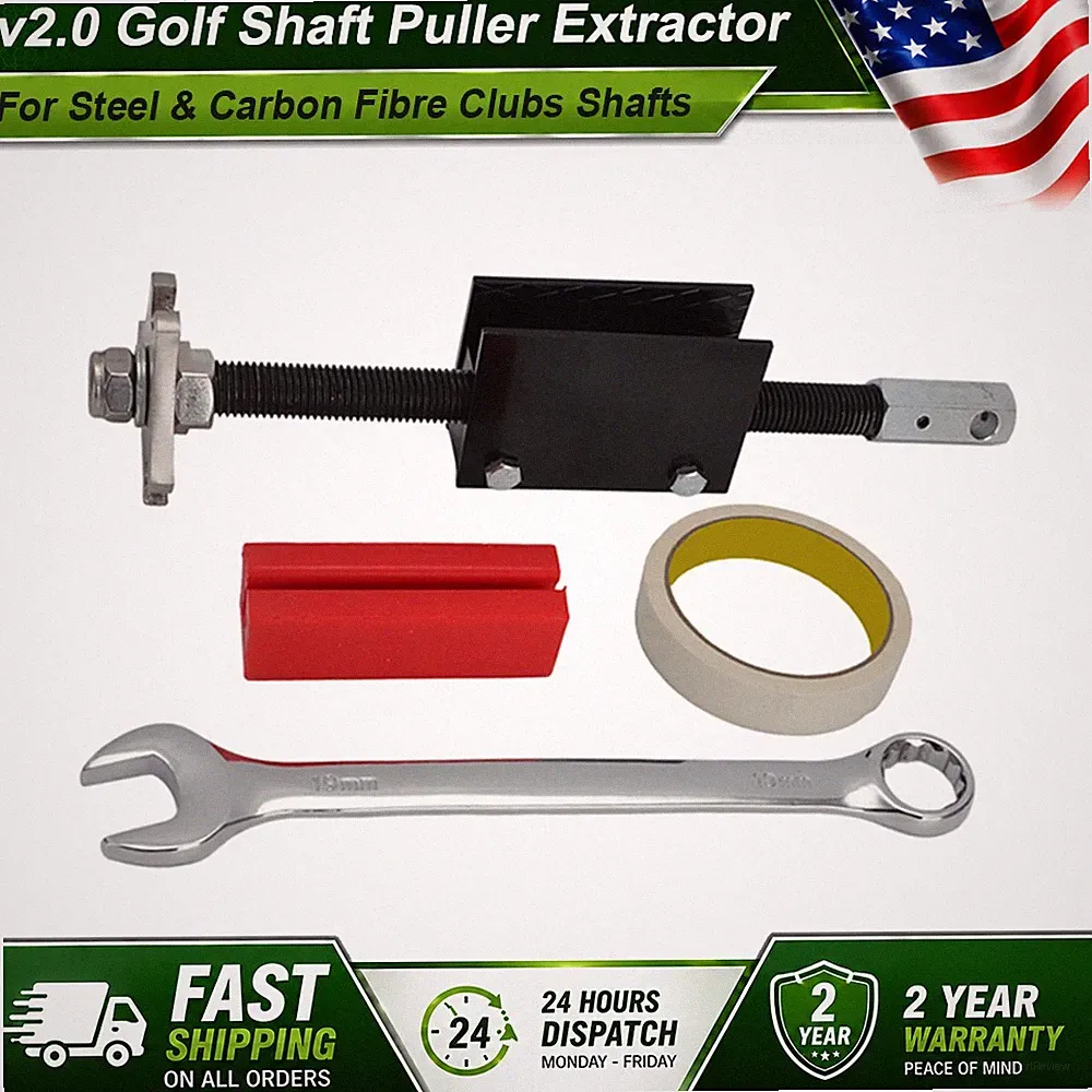 US Golf Shaft Puller Extractor Screw Type v2.0 For steel & graphite Club Shafts