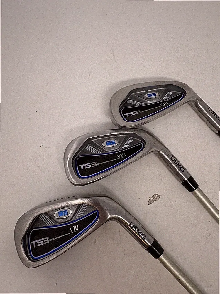 US Kids Golf 54 TS3 V10 Junior Irons 5‑6‑8 Graphite + 27.5” TourJr Putter