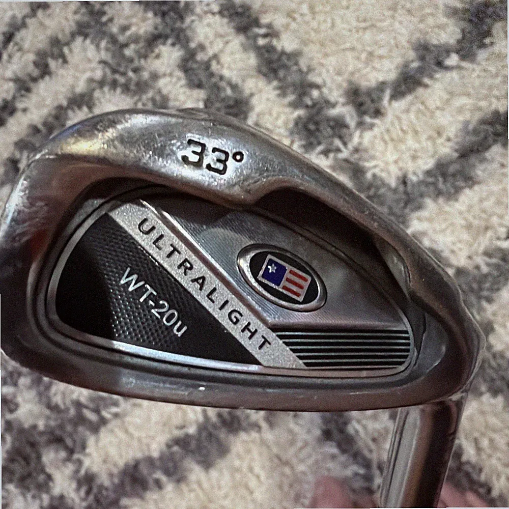 US Kids Golf 6 Iron WT-20u 33º Loft RH For 48" Height Kids-Graphite 28.5in