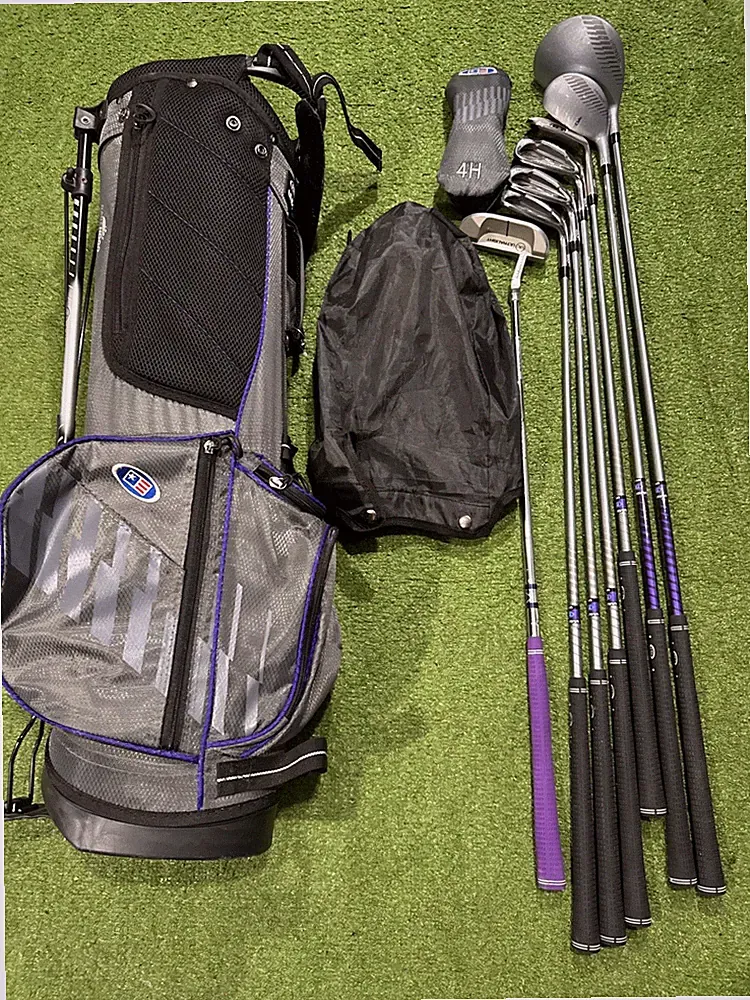 US Kids Golf Club Set 7 Clubs W/Bag WT-15 USKG UL54 DV3 Light RH Right Hand