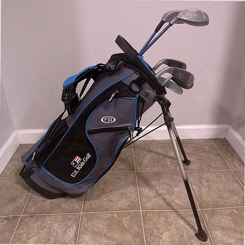 US Kids Golf Club Set RH UL-48 USKG 6 Clubs Juniors 45"-51" Tall