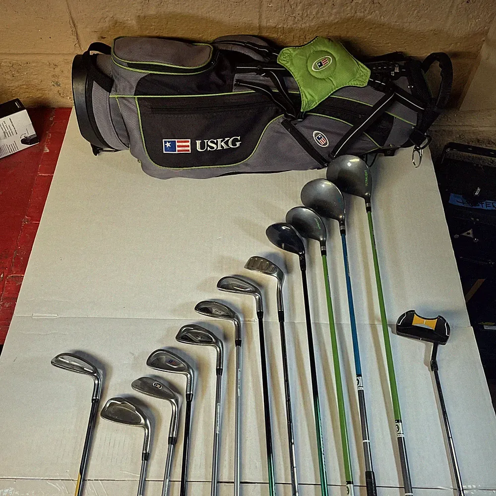 US Kids Golf (USKG) Ultralight WT-15u Club 57" junior 12 club set RH