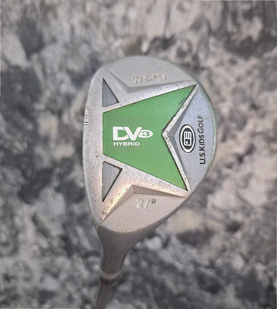 US Kids Golf WT-15s 5 Hybrid, 27°, Junior Graphite Shaft, LH. For 57"-60"