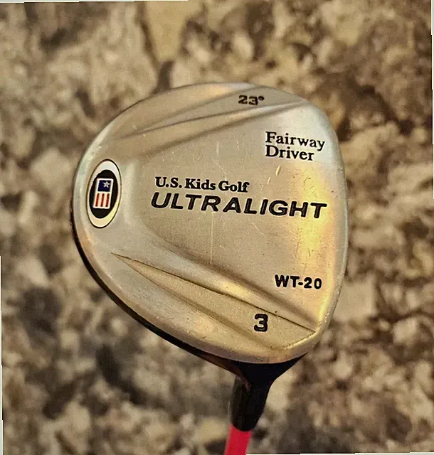 US Kids Golf WT-20 3 Fairway Driver, Junior Graphite Shaft, RH. For 48"-51"