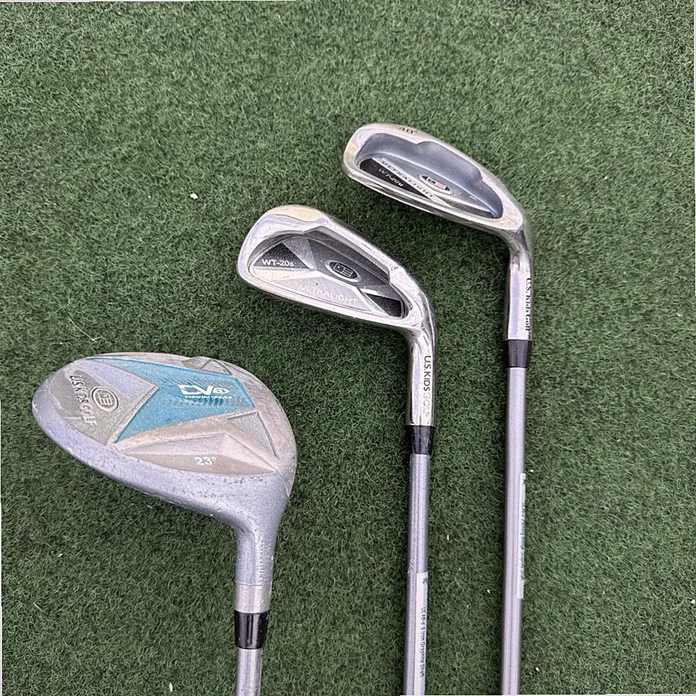 US Kids Golf WT-20u SET 6iron, PW, 3 FWY Youth Junior RH Player Height 48” Used