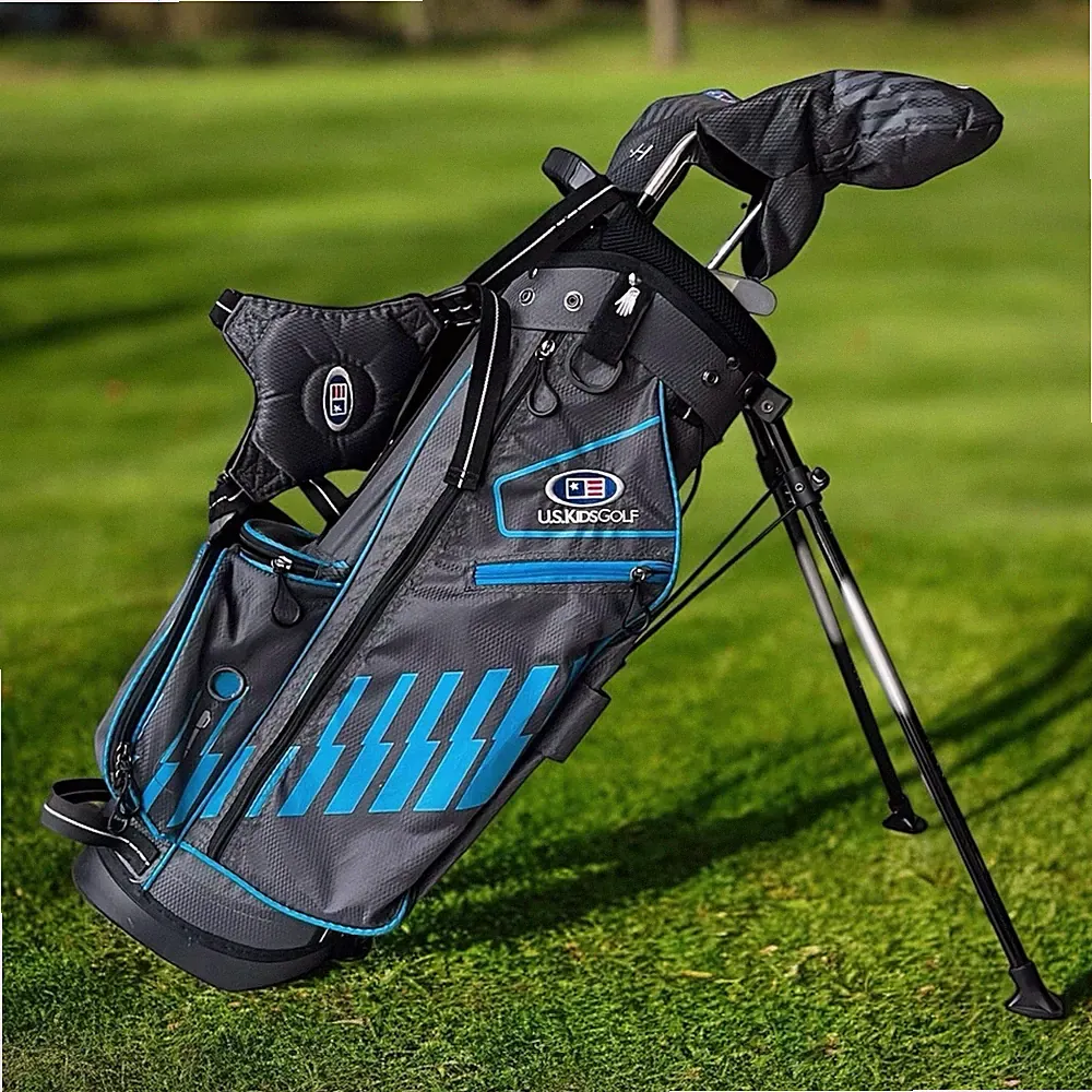 US Kids Golf Youth UL48 Junior 5 Club Set USKG Blue for 48"-51" Tall Right *READ