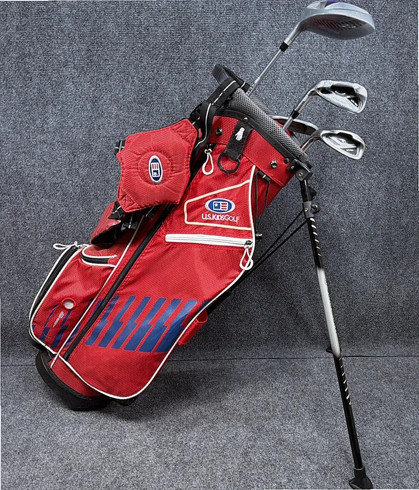US Kids Golf Youth UL54 Junior 4 Club Set USKG for 54"-57" + Bag LEFT LH