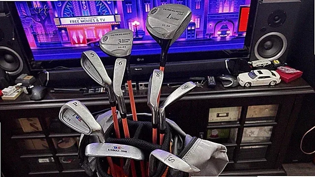 US Kids Kidpower UL-24 51-35” Set 9 Golf Clubs + Bag Youth RH