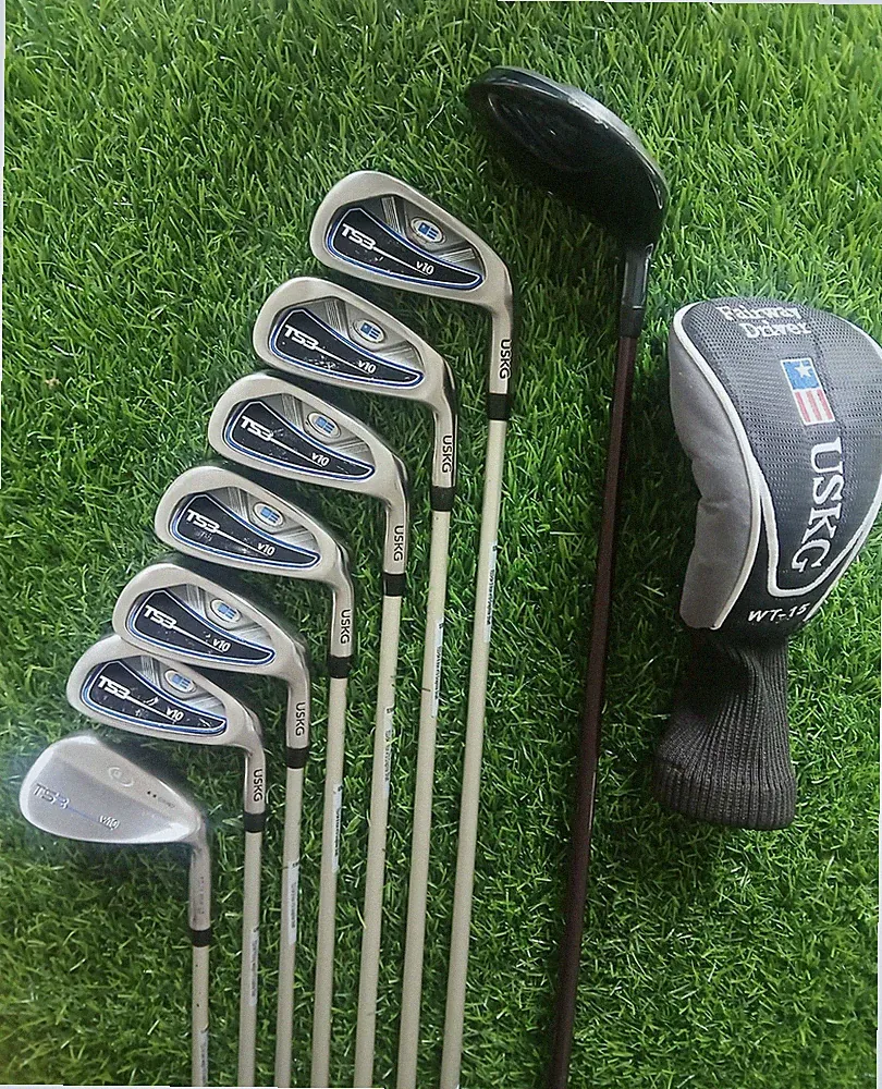US Kids TS3 54 V10 Tour Series 8 Club Junior Iron Set FW, 5-PW,SW Right RH USKG