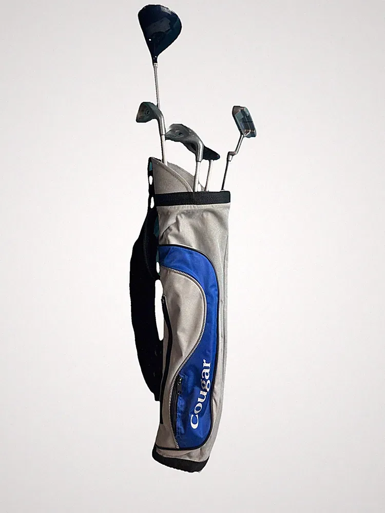 US Kids USKG Jr Youth 45-31 club Starter golf set blue Bag 5 Clubs