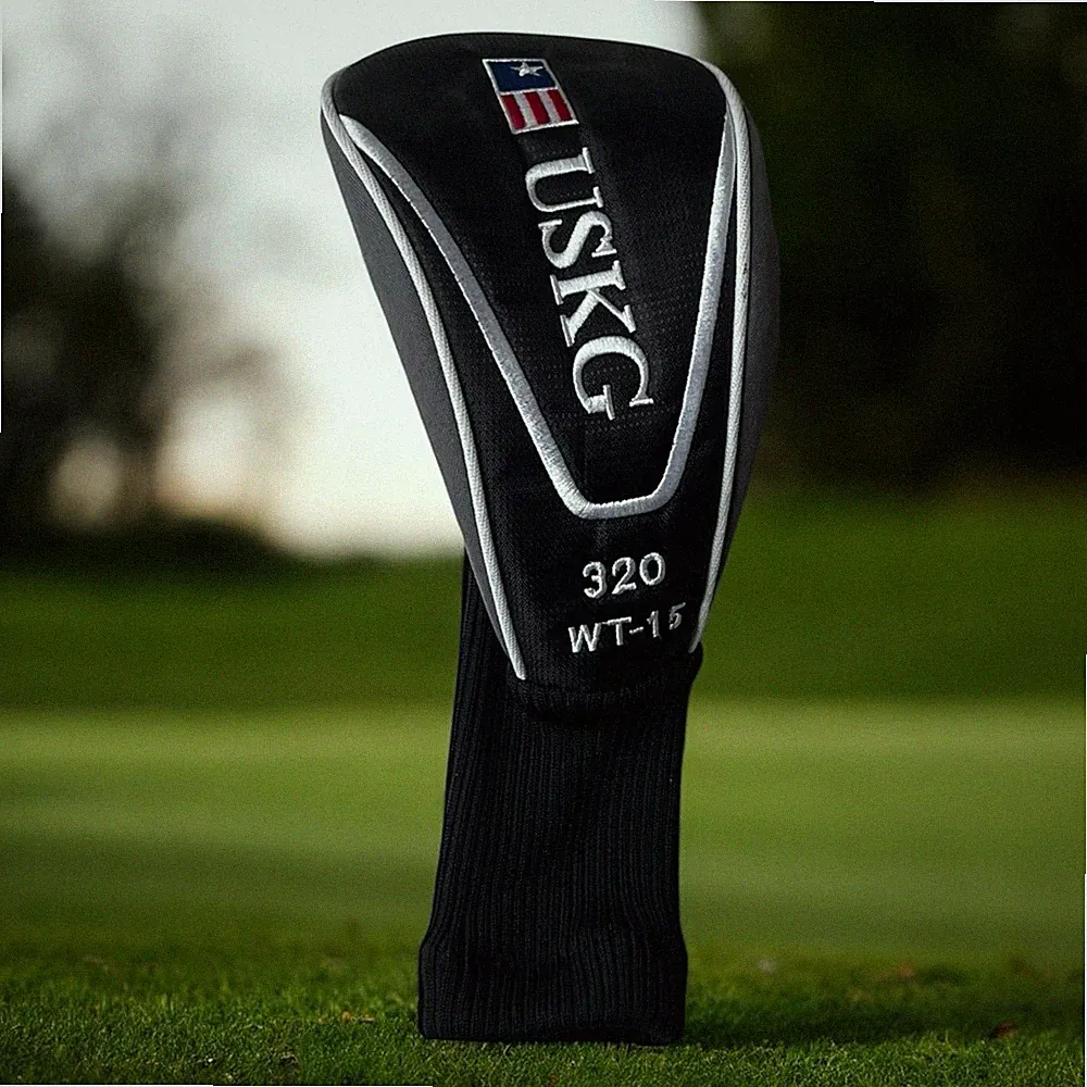 US Kids USKG WT-15 320 Driver Golf Club Headcover Head Cover Sock Black