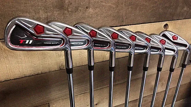 USED Big Tall +2" XL Golf Clubs Mens Iron Set RH #4-SW Regular Steel 3191-0WEW