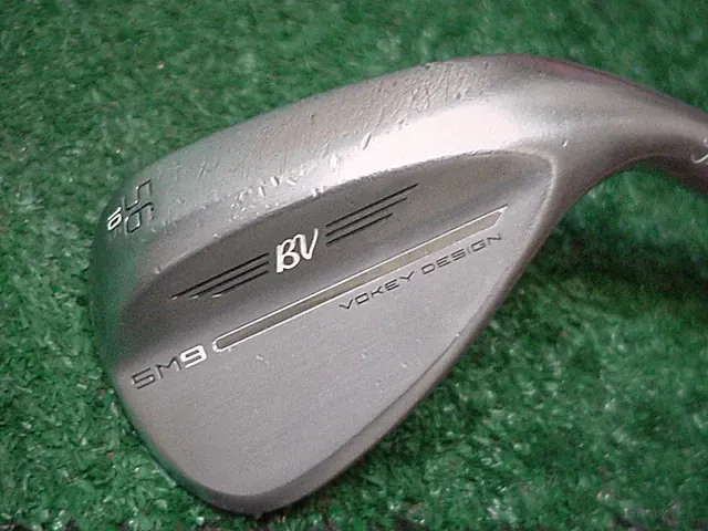 Used Chrome Titleist Vokey Sm9 56-10 56 degree Sand Wedge S Grind