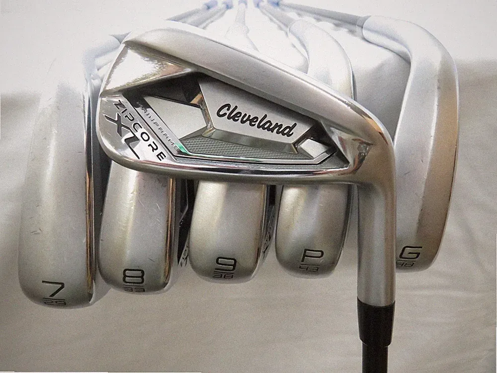 Used Cleveland ZipCore XL Iron Set 6-PW,GW Helium Regular Flex Graphite Shafts