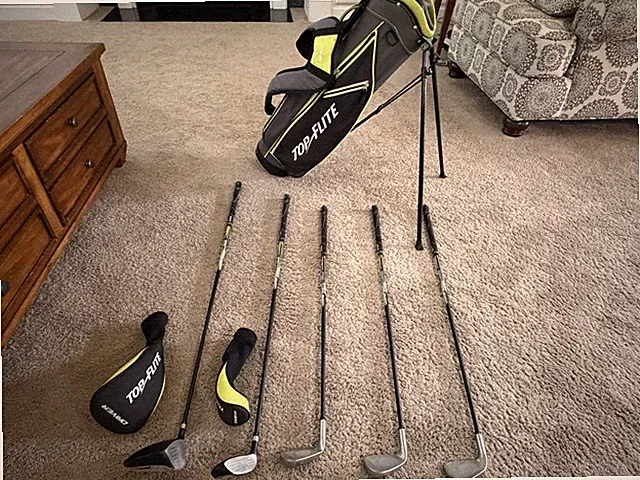 Used Green Top Flite Set Jr Package Set Rh Green 5 Piece