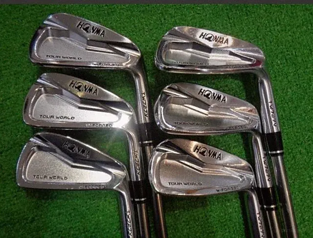 USED HONMA TOUR WORLD TW727V Forged Iron Set 5-10 6pcs VIZARD IB95 Graphite Flex