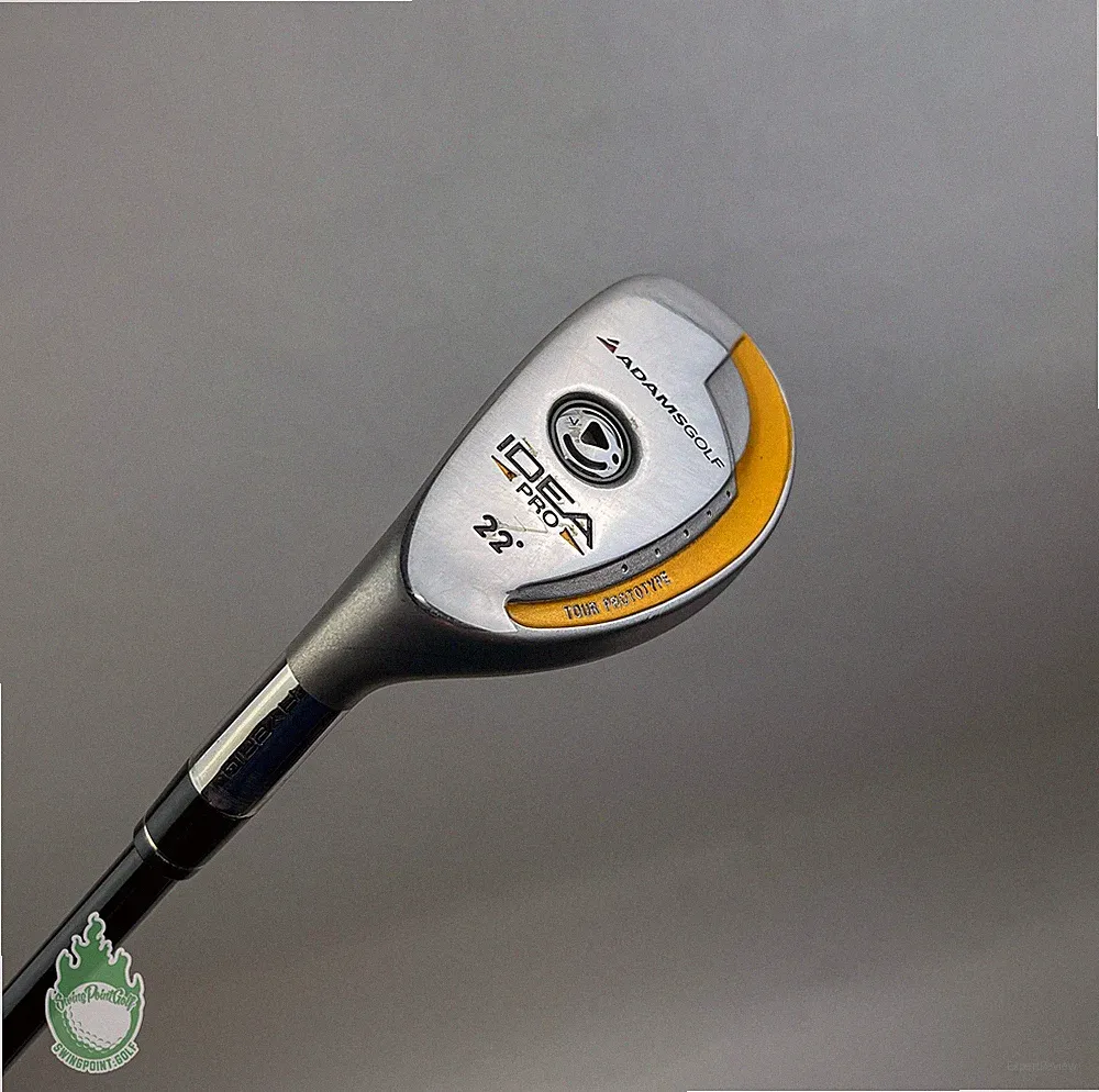 Used Left Handed Adams Golf Idea Pro 22* Hybrid Extra Stiff Graphite Golf Club