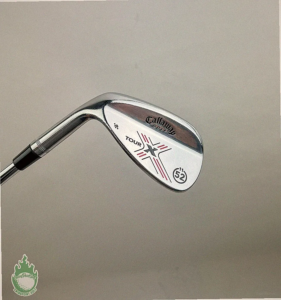 Used Left Handed Callaway Tour X Wedge 52*-11 Wedge Flex Steel Golf Club