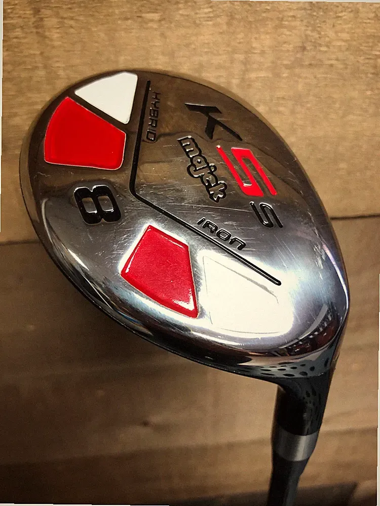 USED Majek Golf #8 Hybrid Mens Regular Flex New Rescue Utility "R" Flex 82-VPT0