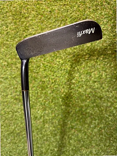 USED Maxfli Tad Moore TM-6JV L-Blade Putter 34 in Steel Shaft Right-Handed