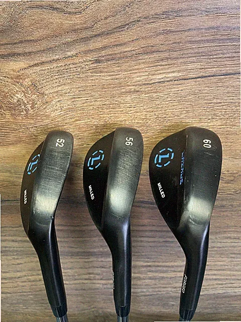 USED Mens Lazrus Wedge Set GW/SW/LW Steel Shaft Right Handed 6115-LAZR