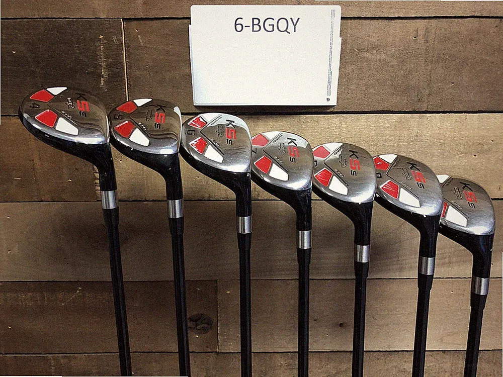 USED Mens Majek Golf HybridSet 4-PW Senior A Flex Rescue Utility Clubs 6-BGQY