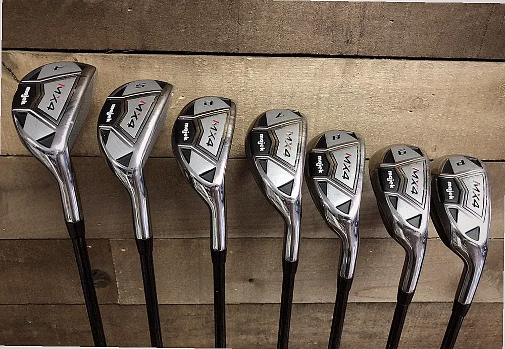 USED Mens Majek MX4 Hybrid Iron Golf Clubs 4-PW Regular Flex Graphite 53-R2V4