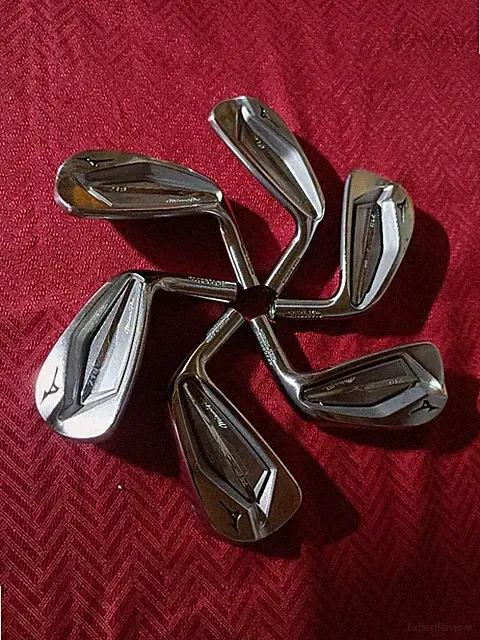 USED Mizuno JPX AD FORGED Irons Set 5-PW 6pcs Stock Carbon Shaft RH SR Flex