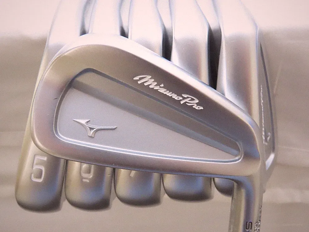 Used Mizuno Pro S-3 Iron Set 4-9 Project X LZ 120g 6.0 Stiff Steel Shafts S