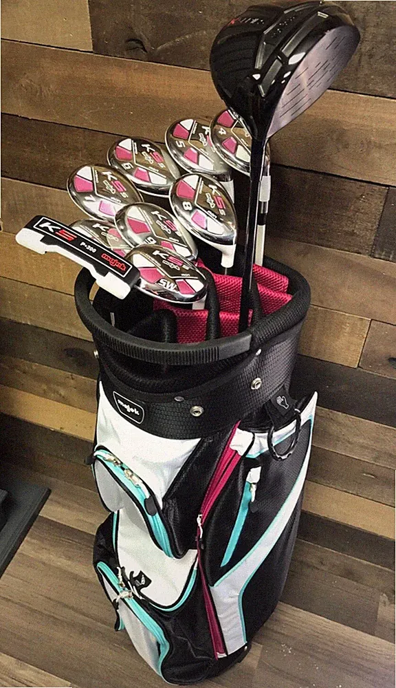 USED Petite Senior Ladies Golf Clubs Lady Driver Women Hybrid Set Putter Package