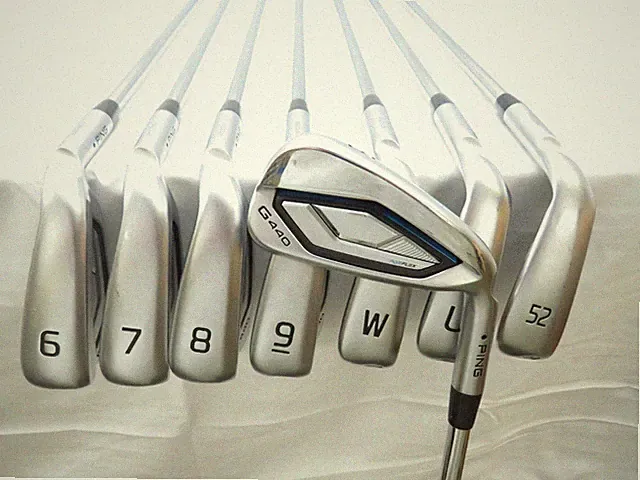 Used PING G440 Black Dot Iron Set 5-PW,UW,52* AWT 3.0 Regular Flex Steel Shafts