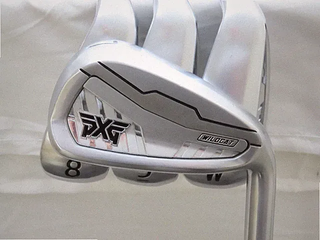 Used PXG Wildcat Iron Set 7-PW Project X Cypher Sixty 5.5 Regular Graphite Shaft