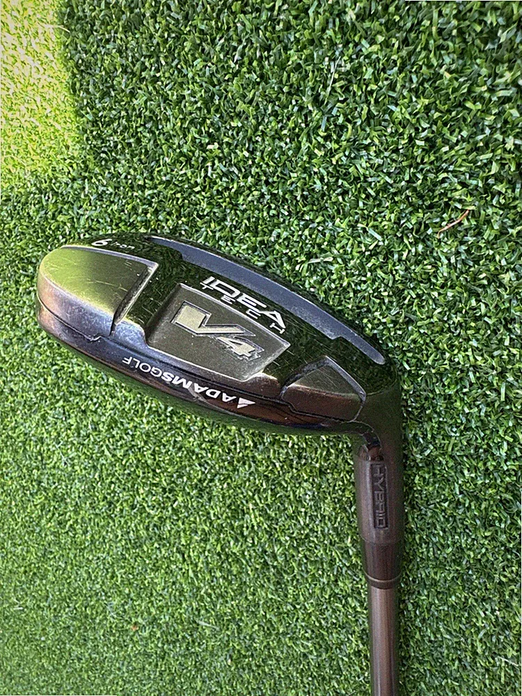 Used RH Adams Idea Tech V4 6 Hybrid Iron V4.0 R Flex Graphite Golf Club
