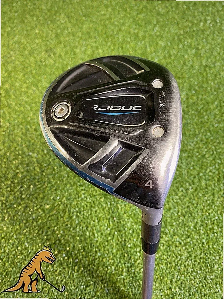 Used RH Callaway Rogue 17* 4-Wood Aldila Quaranta 50g Regular Flex Graphite